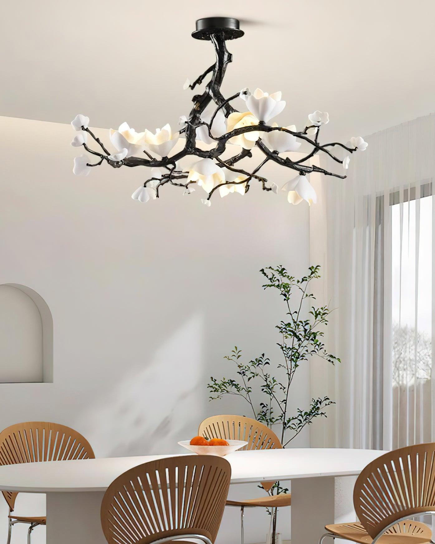 Black Branch Copper Tree Chandelier - ∅ 31.5″ x H 17.7″ / Dia 80cm x H 45cmDark CopperCyranlamps