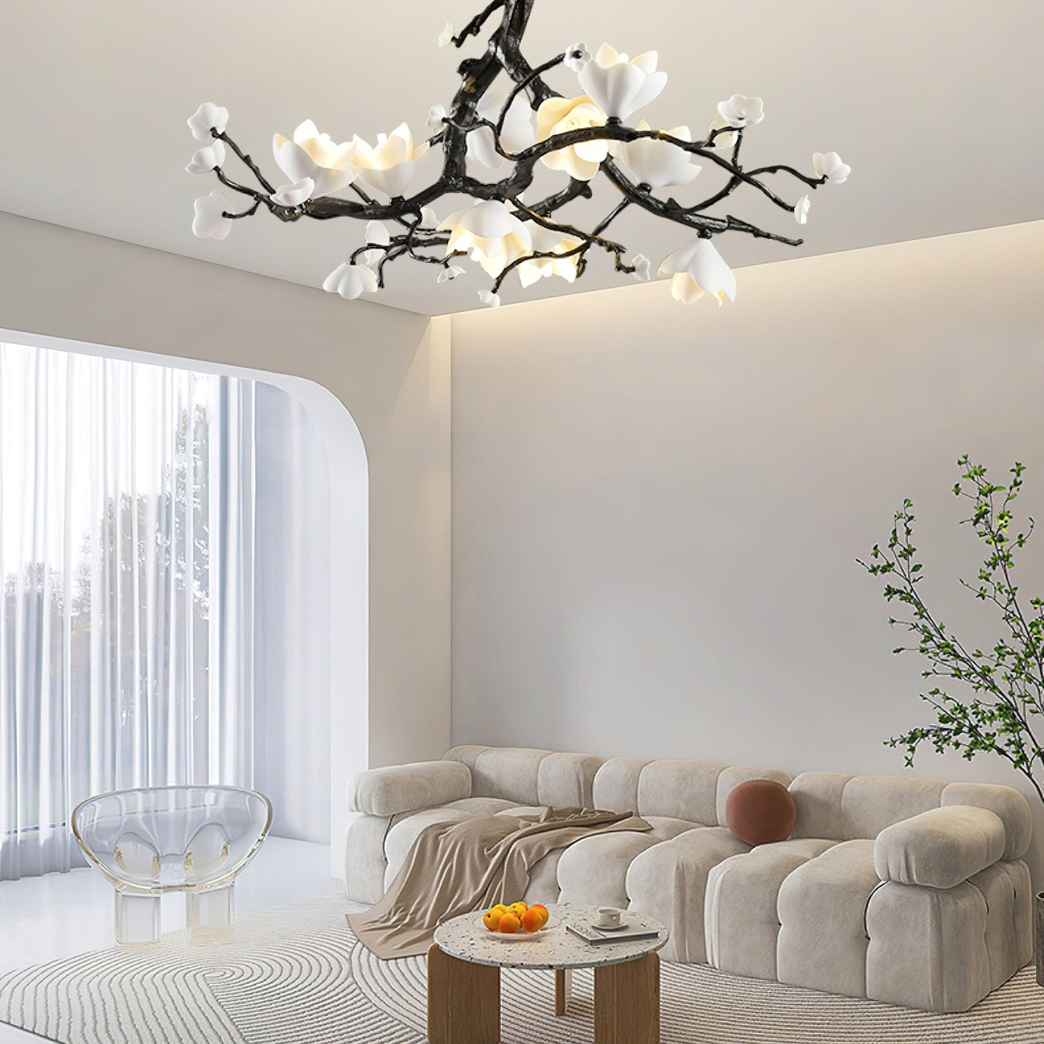 Black Branch Copper Tree Chandelier - ∅ 31.5″ x H 17.7″ / Dia 80cm x H 45cmDark CopperCyranlamps