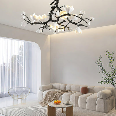 Black Branch Copper Tree Chandelier - ∅ 31.5″ x H 17.7″ / Dia 80cm x H 45cmDark CopperCyranlamps