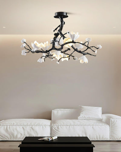 Black Branch Copper Tree Chandelier - ∅ 31.5″ x H 17.7″ / Dia 80cm x H 45cmDark CopperCyranlamps