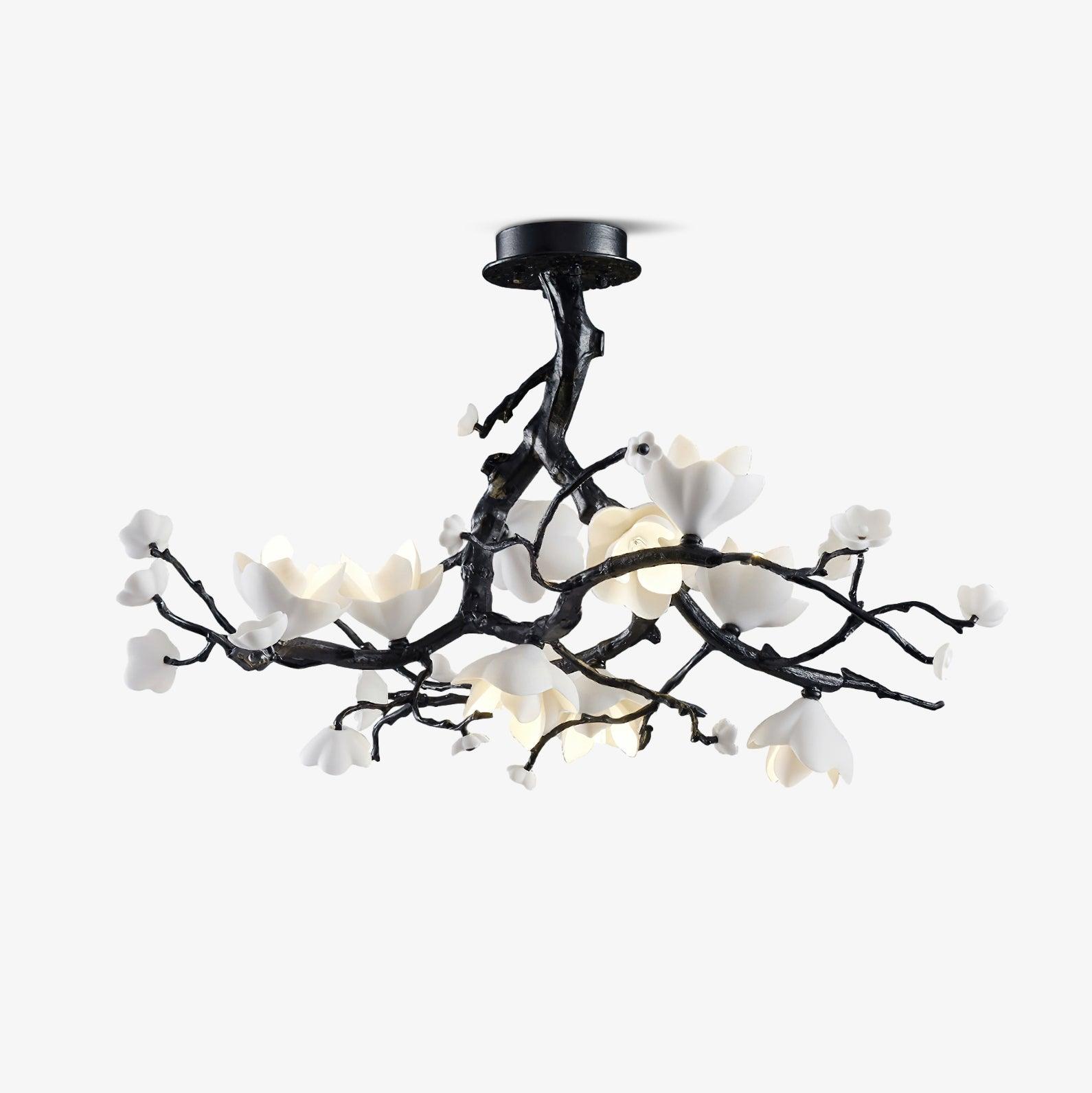 Black Branch Copper Tree Chandelier - ∅ 31.5″ x H 17.7″ / Dia 80cm x H 45cmDark CopperCyranlamps