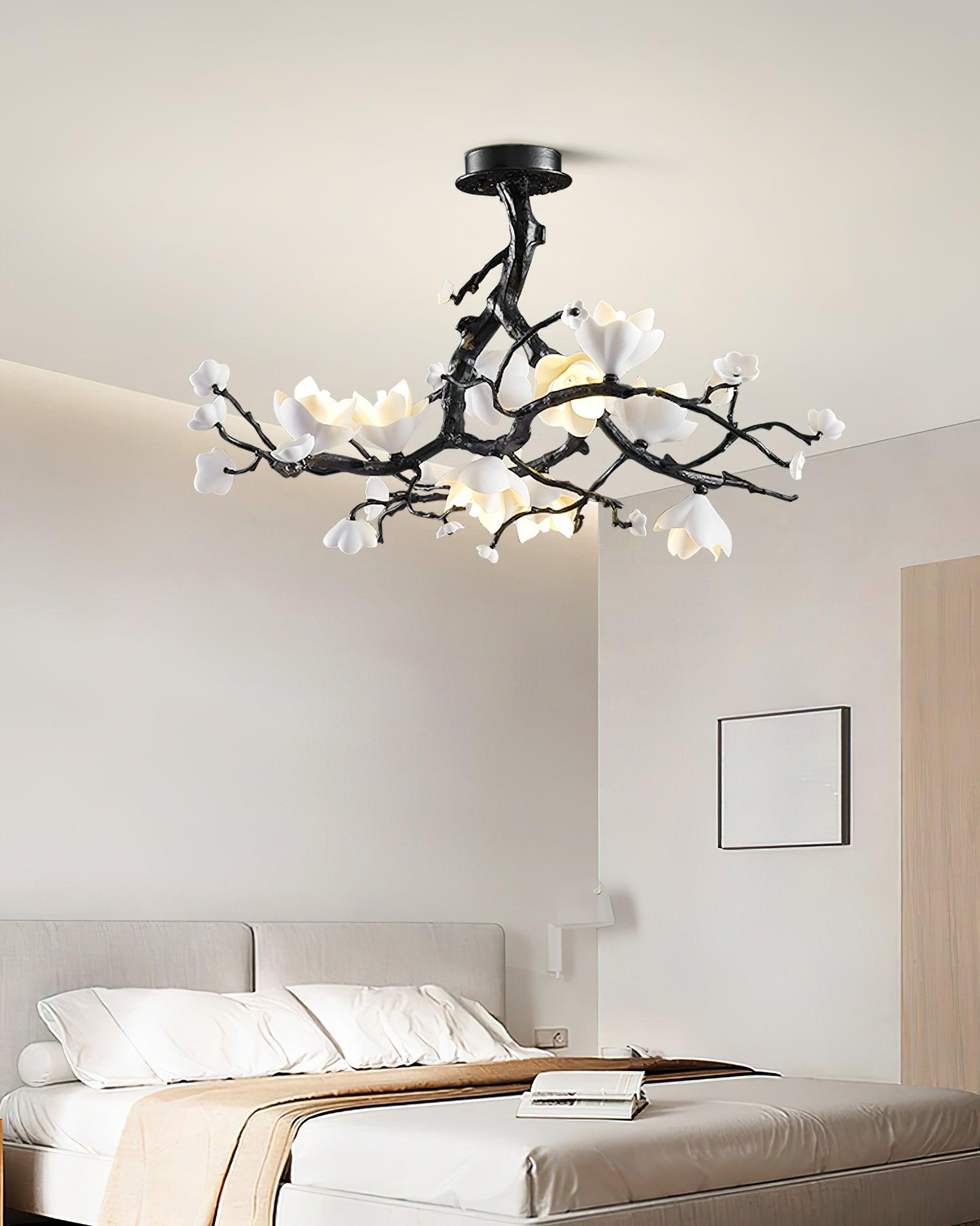 Black Branch Copper Tree Chandelier - ∅ 31.5″ x H 17.7″ / Dia 80cm x H 45cmDark CopperCyranlamps