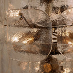 Blaire Tiered Blown Glass Chandelier - Cyran Lamps