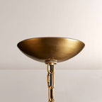 Blaire Tiered Blown Glass Chandelier - Cyran Lamps