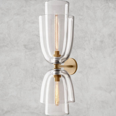 Blom Glass Cloche Grand Sconce - Cyran Lamps