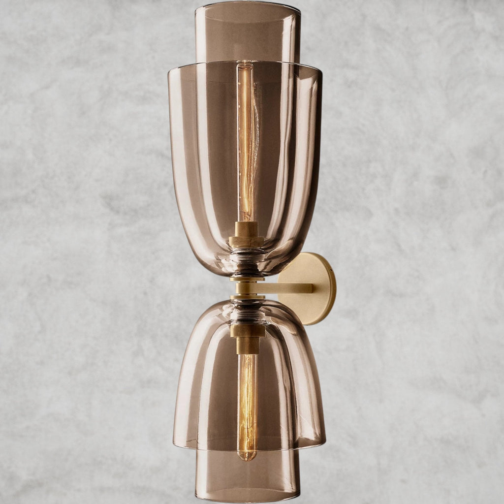Blom Glass Cloche Grand Sconce - Cyran Lamps