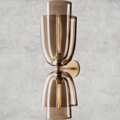 Blom Glass Cloche Grand Sconce - Cyran Lamps