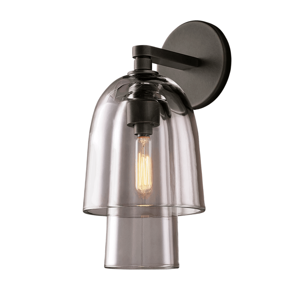 Blom Glass Flute Sconce - Cyran Lamps