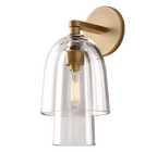 Blom Glass Flute Sconce - Cyran Lamps