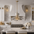 Bloma Clear Glass Cloche Grand Pendant - Cyran Lamps