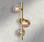 Bubble Clear Glass Cascade Sconce - Cyran Lamps