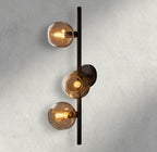 Bubble Smoke Glass Cascade Sconce - Cyran Lamps