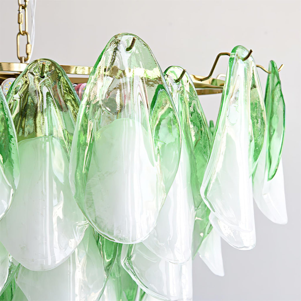 Caia Murano Glass Chandelier for Living Room - Cyran Lamps