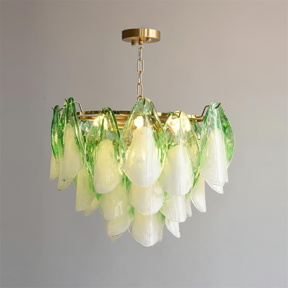 Caia Murano Glass Chandelier for Living Room - Cyran Lamps