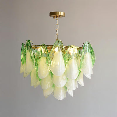 Caia Murano Glass Chandelier for Living Room - Cyran Lamps