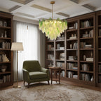 Caia Murano Glass Chandelier for Living Room - Cyran Lamps