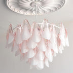 Caia Murano Glass Chandelier for Living Room - Cyran Lamps