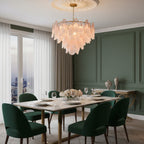 Caia Murano Glass Chandelier for Living Room - Cyran Lamps
