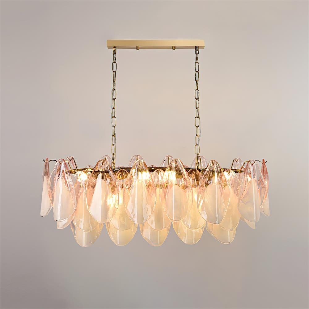 Caia Murano Glass Chandelier for Living Room - Cyran Lamps