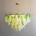 Caia Murano Glass Chandelier for Living Room - Cyran Lamps