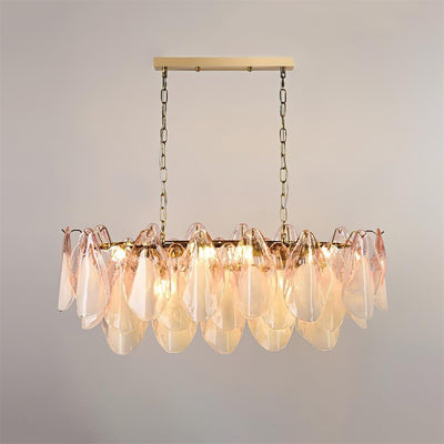 Caia Murano Glass Chandelier for Living Room - Cyran Lamps