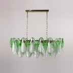 Caia Murano Glass Chandelier for Living Room - Cyran Lamps