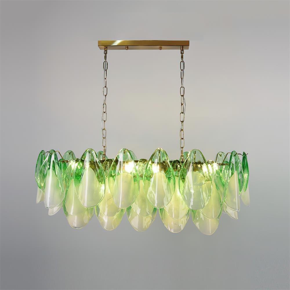 Caia Murano Glass Chandelier for Living Room - Cyran Lamps