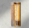 Calam Glass/ Alabaster Sconce 13", 16" - Cyran Lamps