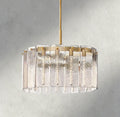 Calam Glass Round Chandelier 36", 48", 60" - Cyran Lamps