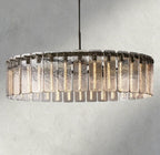 Calam Glass Round Chandelier 36", 48", 60" - Cyran Lamps