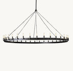 Camena Vintage Filament Round Chandelier - Cyran Lamps