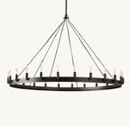 Camena Vintage Filament Round Chandelier - Cyran Lamps