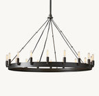 Camena Vintage Filament Round Chandelier - Cyran Lamps
