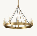 Camena Vintage Filament Round Chandelier - Cyran Lamps