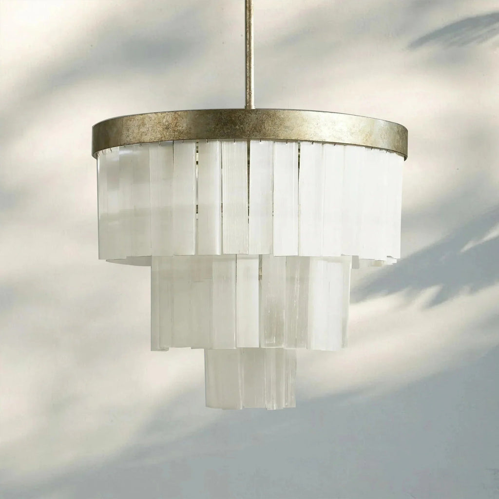 Cameron Round Chandelier 3/4 Tier - Cyran Lamps