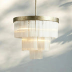 Cameron Round Chandelier 3/4 Tier - Cyran Lamps