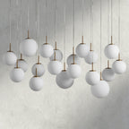 Casen Linear Chandelier 55", 65" - Cyran Lamps