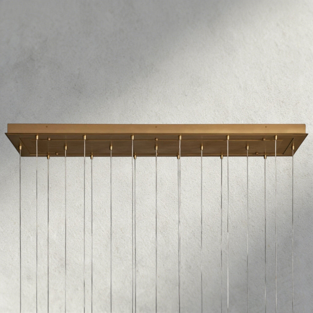 Casen Linear Chandelier 55", 65" - Cyran Lamps