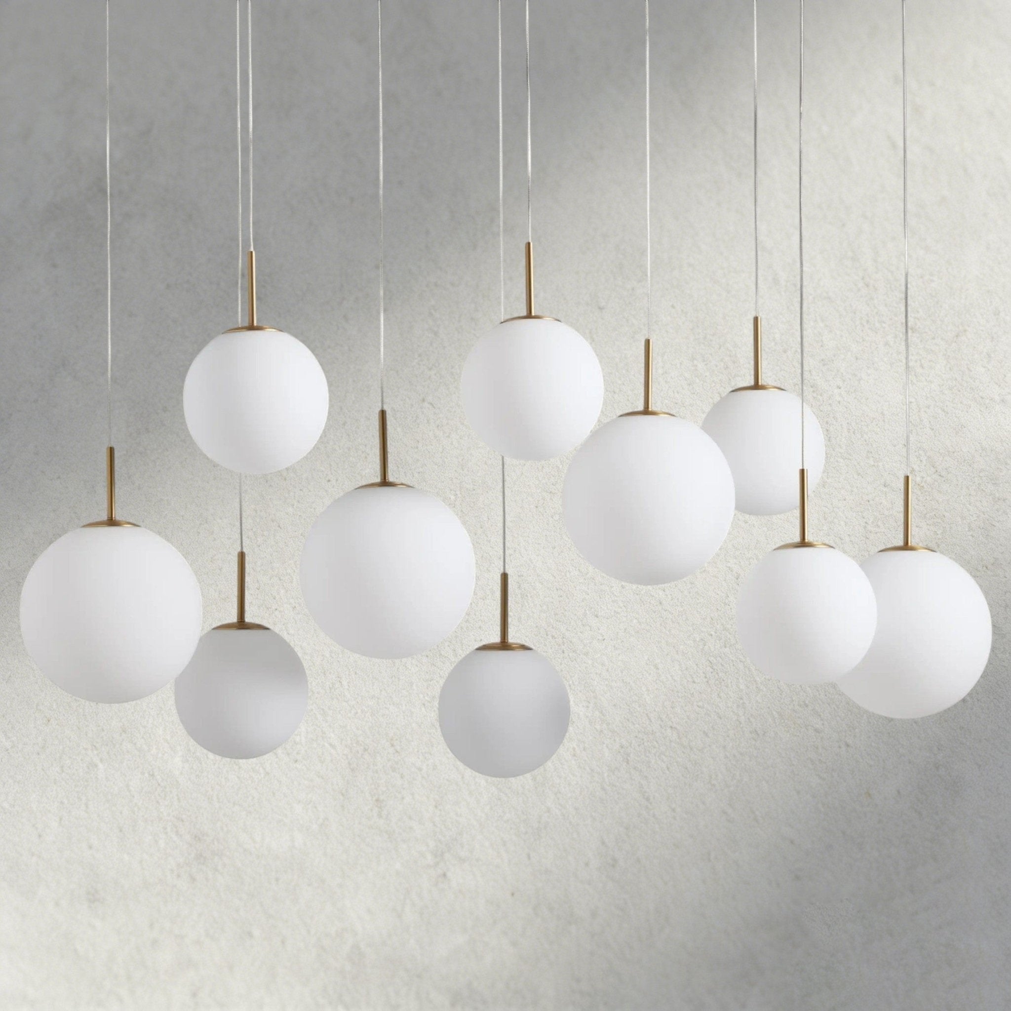Casen Linear Chandelier 55", 65" - Cyran Lamps