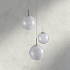 Casen Round Chandelier 20", 28", 34", 43" - Cyran Lamps