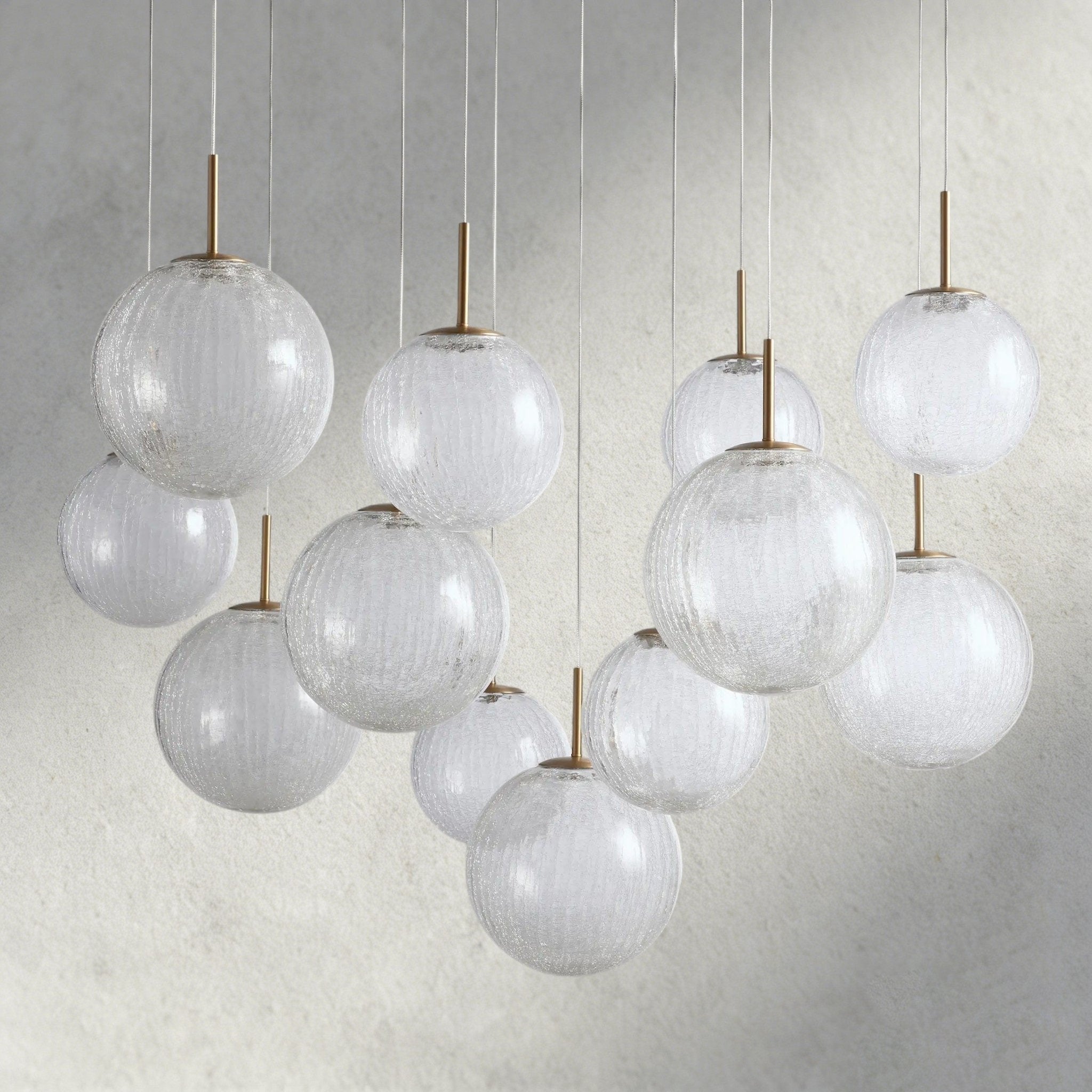 Casen Round Chandelier 20", 28", 34", 43" - Cyran Lamps