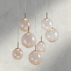 Casen Round Chandelier 20", 28", 34", 43" - Cyran Lamps