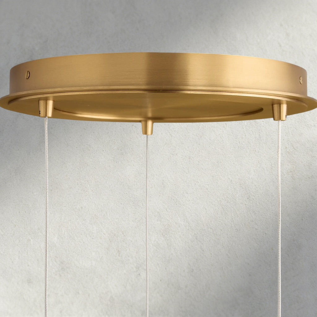 Casen Round Chandelier 20", 28", 34", 43" - Cyran Lamps