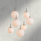 Casen Round Chandelier 20", 28", 34", 43" - Cyran Lamps