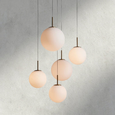 Casen Round Chandelier 20", 28", 34", 43" - Cyran Lamps