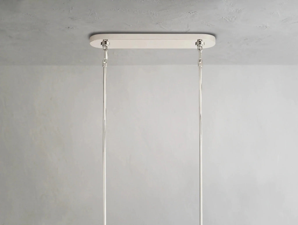 Cebret Glass Linear Chandelier - Cyran Lamps