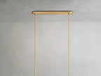Cebret Glass Linear Chandelier - Cyran Lamps
