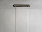 Cebret Glass Linear Chandelier - Cyran Lamps