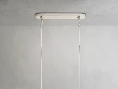 Cebret Glass Linear Chandelier - Cyran Lamps