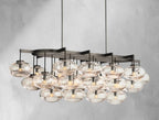 Cebret Glass Linear Chandelier - Cyran Lamps